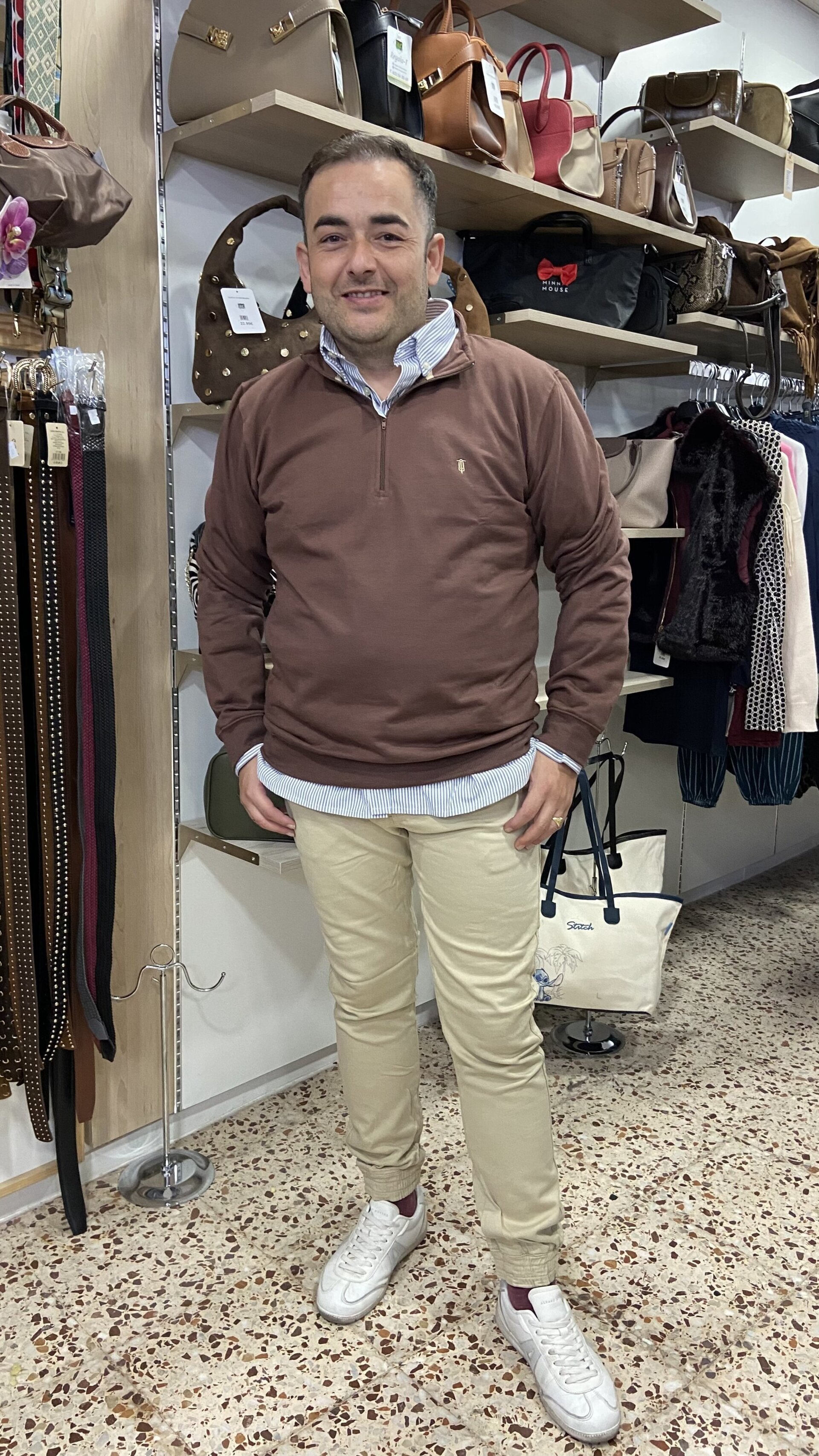 Jersey Abierto Marrón - 2