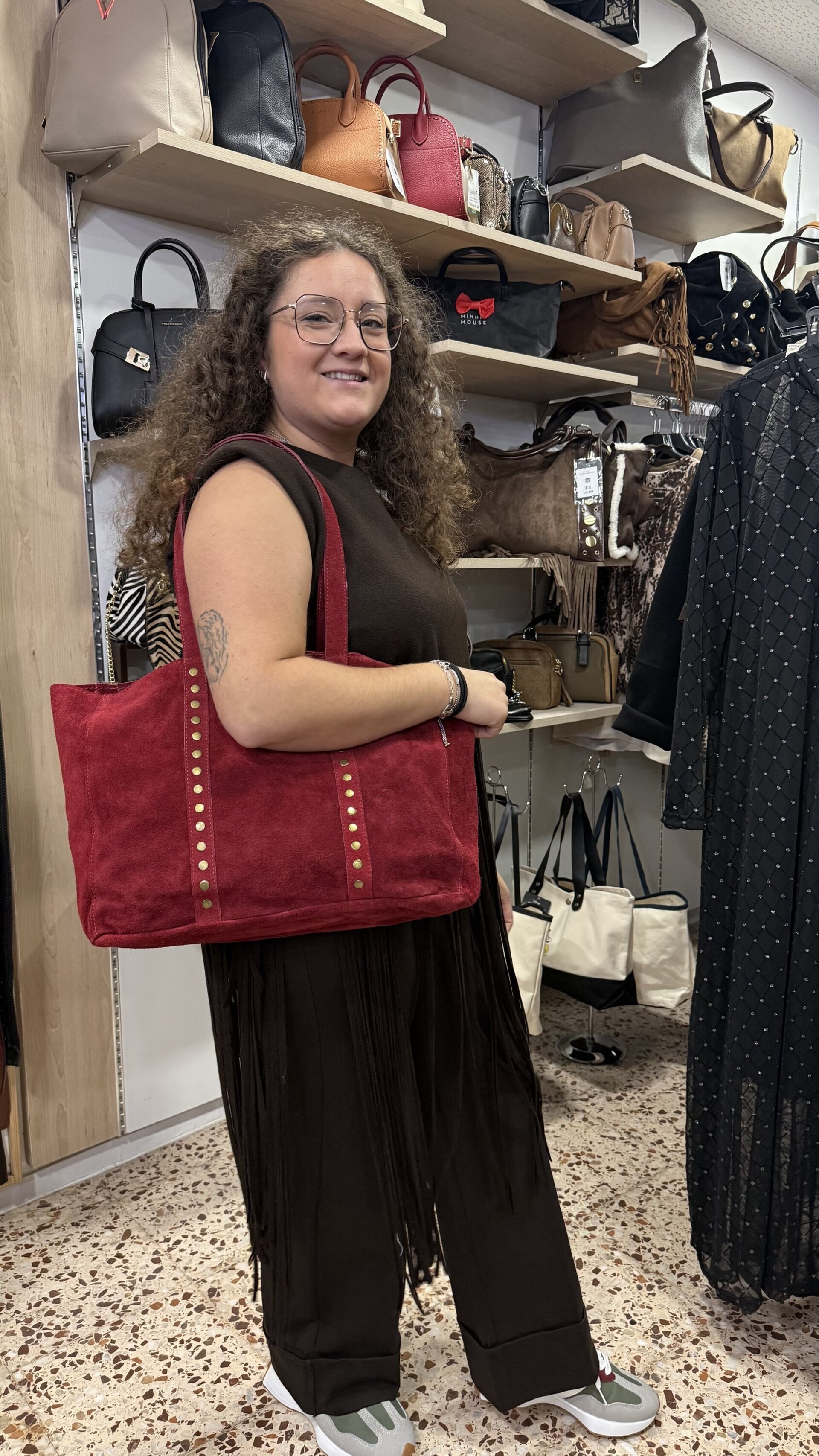 Blusa Flecos Marrón - 2