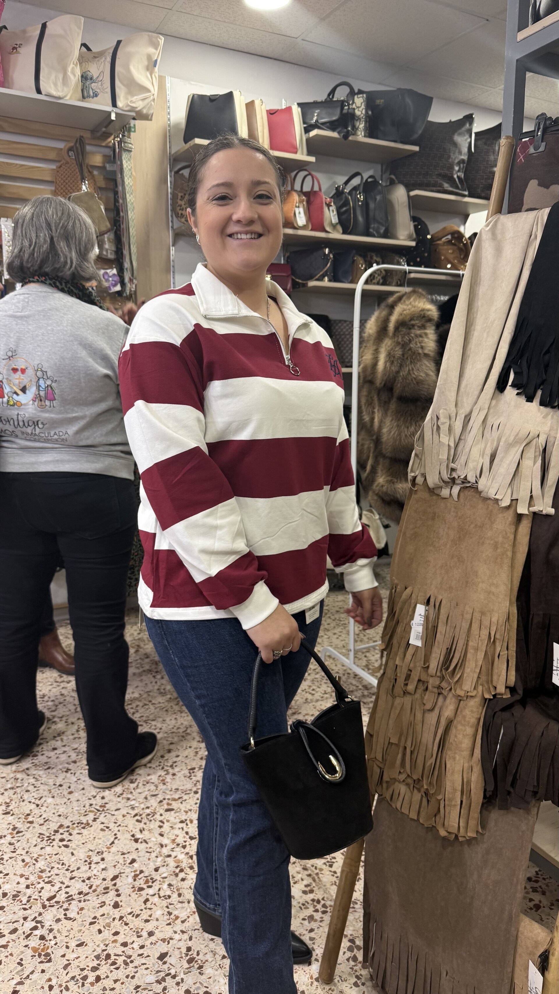 Jersey Tipo Polo Burdeos - 2